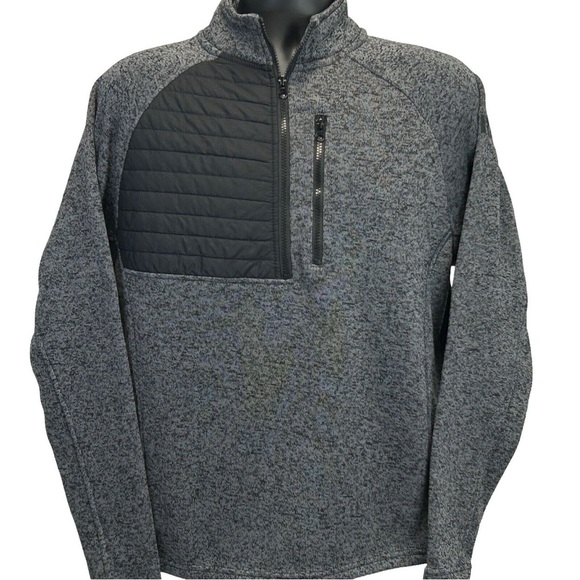 NRA Other - NRA Gray Quarter-Zip Fleece Sweater